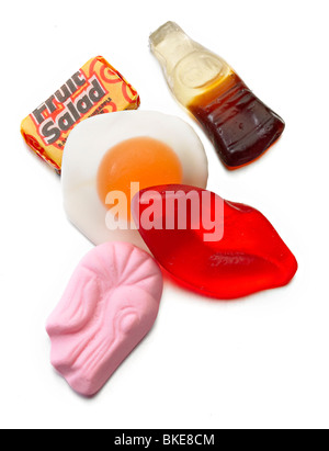 Sweets children shop candy chews Stock Photo