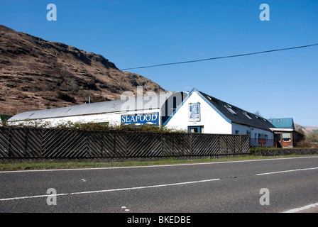 The Loch Fyne Oyster Bar & Restaurant & Farm Shop Clachan near Cairndow Argyll & Bute Scotland Stock Photo