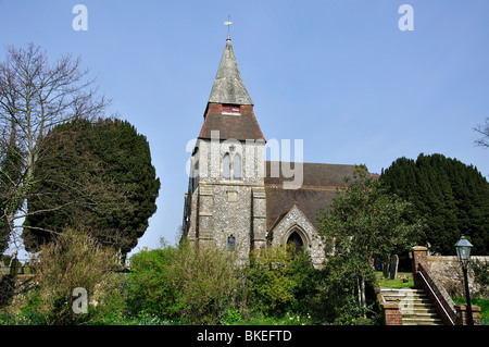 St Cosmas and St Damian Church, Keymer, West Sussex, England, United Kingdom Stock Photo
