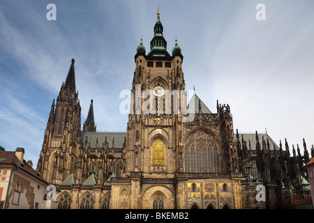 Saint Vitus's Cathedral, Prague castle, Prague, Czech Republic Stock Photo