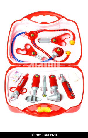 Doctor's kid, toy for kids. Stock Photo