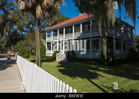 Historic home in Beaufort, South Carolina, USA Stock Photo