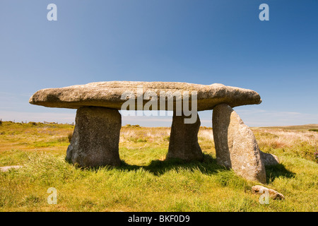 Lanyon Quiot near St Just in West Cornwall, UK. Stock Photo