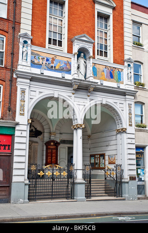 St Peter's Italian Church, Clerkenwell Road, London, England, UK Stock Photo