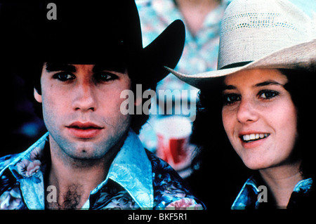 URBAN COWBOY (1980) JOHN TRAVOLTA, DEBRA WINGER UCY 001 Stock Photo