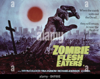 ZOMBIE 2: THE DEAD ARE AMONG US (1979) ZOMBIE FLESH-EATERS (ALT) POSTER ZOMB 002 Stock Photo