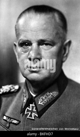 Walter von Reichenau Stock Photo - Alamy