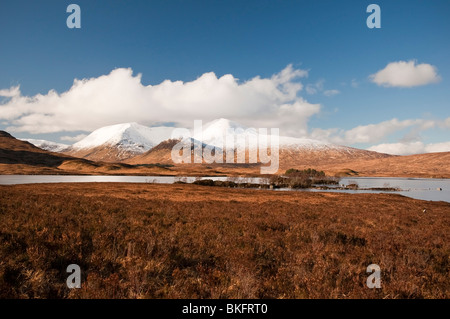 Rannoch Moor and the Black Mount, Glencoe, Scotland Stock Photo