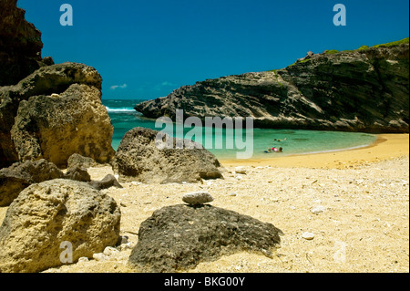 ANSE BOUTEILLE, RODRIGUES ISLAND, MAURITIUS REPUBLIC Stock Photo