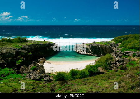 ANSE BOUTEILLE, RODRIGUES ISLAND, MAURITIUS REPUBLIC Stock Photo