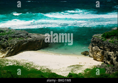 BETWEEN TROU D ARGENT AND AND ANSE BOUTEILLE, RODRIGUES ISLAND, MAURITIUS REPUBLIC Stock Photo