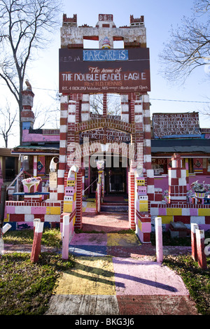 Folk Art Church, Home of Double Headed Eagle, Vicksburg, Mississippi Stock Photo