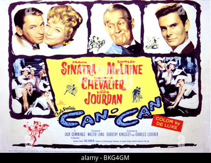 Original Can-Can (1960) movie poster in VF condition for $55.00