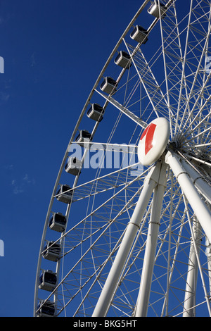 A ferris wheel on the South Bank in Brisbane, Queensland, Australia Stock Photo