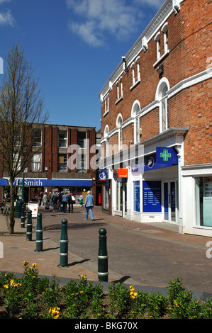 Town centre, Rugeley, Staffordshire, England, UK Stock Photo