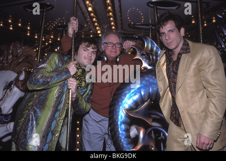 FILMING O/S 'ENVY' (2003) WITH JACK BLACK, BARRY LEVINSON (DIR), BEN STILLER ENVY 001-FU Stock Photo