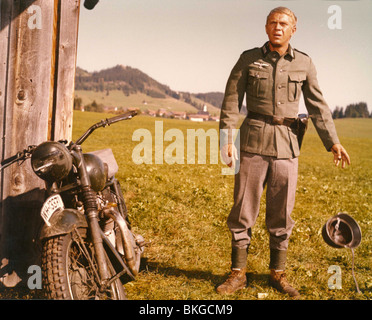 THE GREAT ESCAPE (1963) STEVE MCQUEEN GES 002CP Stock Photo