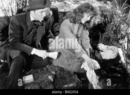 RACHEL AND THE STRANGER (1948) RACHEL & THE STRANGER (ALT) ROBERT MITCHUM, LORETTA YOUNG RSTR 009 Stock Photo