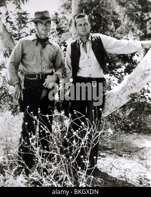 RAWHIDE (TV) CLINT EASTWOOD, ERIC FLEMING RWH 020P Stock Photo