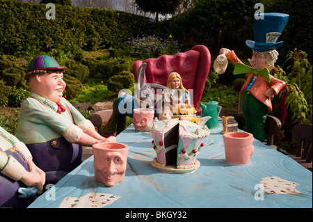 Alice in Wonderland, Storybook Garden, Hunter Valley Gardens, Pokolbin, New South Wales, Australia. Stock Photo