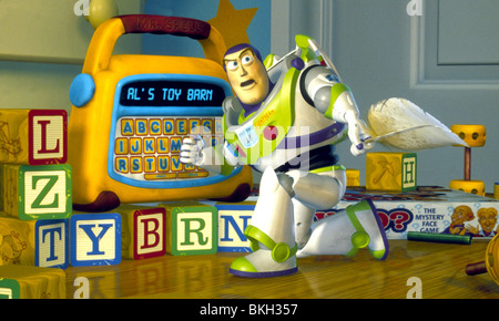 TOY STORY 2 (1999) ANIMATED CREDIT DISNEY BUZZ LIGHTYEAR (CHARACTER) TTWO 026 Stock Photo