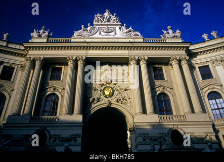 Michaels Gate, Michaelertor, Hofburg Palace, Hofburg Imperial Palace, Palace, Michaelerplatz, city of Vienna, Vienna, Austria, Europe Stock Photo