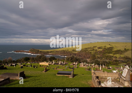Cemetery of Kiama, Kiama, New South Wales, Australia. Stock Photo