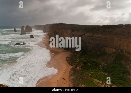 The Twelve Apostles. Great Ocean Road. Victoria. Australia. Stock Photo