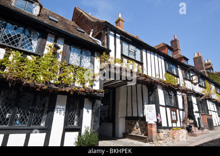 The Mermaid Pub and Hotel Rye East Sussex Stock Photo - Alamy