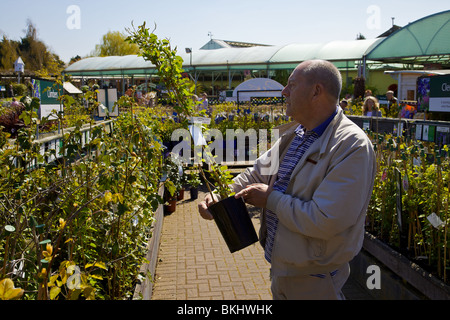 A garden centre in Bedfordshire, England Stock Photo