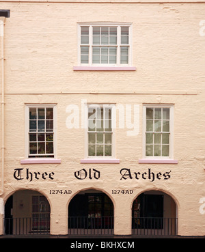 Chester Rows Archways Chseter England UK Unted Kingdom EU European Union Europe Stock Photo