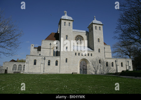 Portsmouth Cathedral on sunny spring day Stock Photo