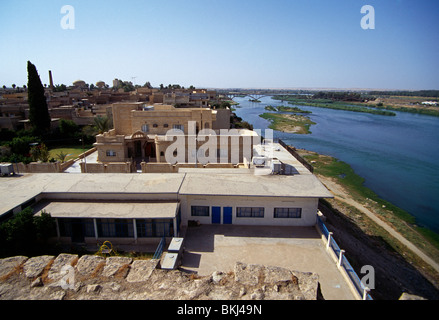 Mosul Iraq View From Bash Tapia Castle Stock Photo