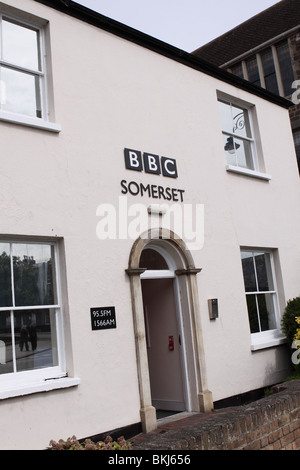 BBC Somerset local radio and TV studio in Taunton Somerset Stock Photo