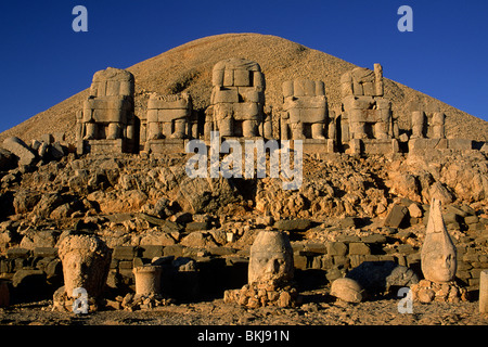 Turkey, South Eastern Anatolia, Mount Nemrut Stock Photo