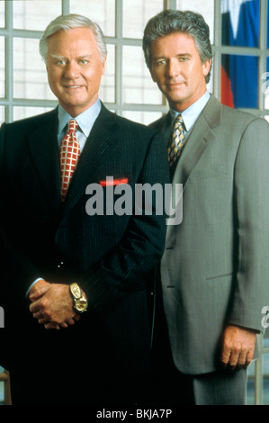 DALLAS: WAR OF THE EWINGS (1998) LARRY HAGMAN, PATRICK DUFFY DWOE 006 Stock Photo