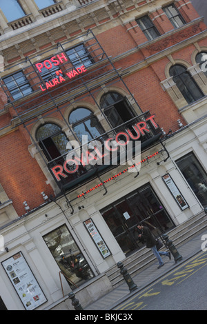 Designed by Walter Emdem and Bertie Crewe,the Royal Court Theatre opened on the 24th September 1888 as the New Court Theatre. Stock Photo