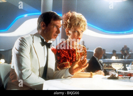 INDIANA JONES AND THE TEMPLE OF DOOM (1984) HARRISON FORD, KATE CAPSHAW INT 086 Stock Photo