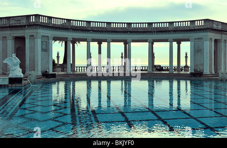 Hearst Castle California Neptune Pool Stock Photo