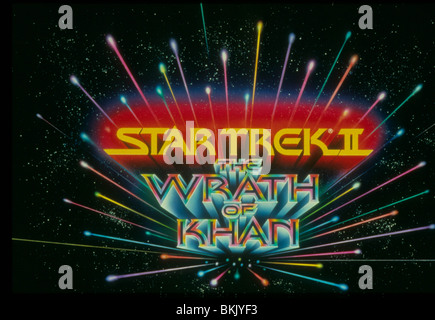 STAR TREK II: THE WRATH OF KHAN (1982) POSTER ST2 011 Stock Photo