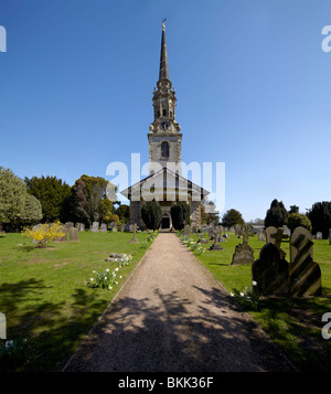 Church of St Lawrence, Mereworth, Kent Stock Photo