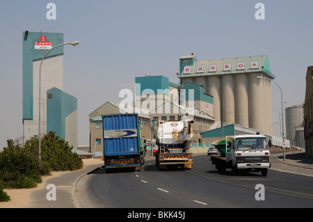 SASKO Grain plant in Malmesbury largest town in the Swartland region of the western cape South Africa Stock Photo