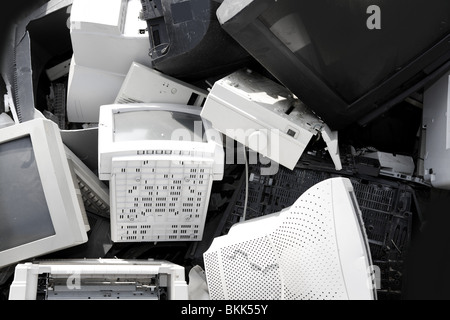 hardware computer technology recycle industry Stock Photo