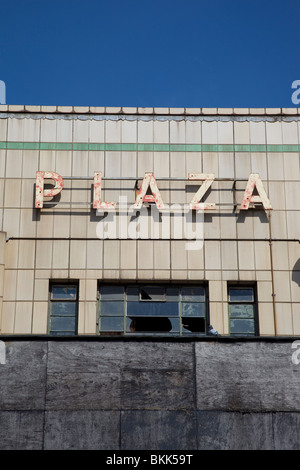 Derelict cinema in Port Talbot,Wales Stock Photo