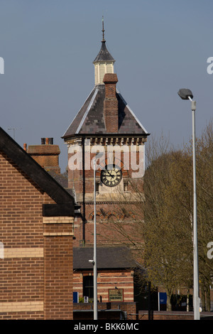 Clock Tower West Station Tunbridge Wells Stock Photo