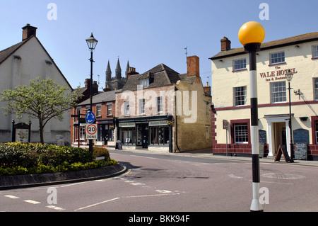 High Street, Cricklade, Wiltshire, England, UK Stock Photo