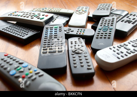 Remote controls Stock Photo