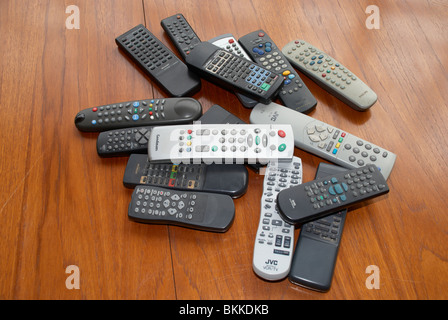 Remote controls Stock Photo