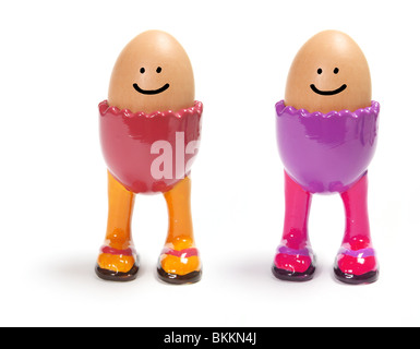 Egg Cups Stock Photo