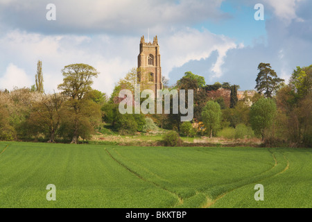 Great Britain England Suffolk Stoke by Nayland Church of St Mary Constable Country Springtime Stock Photo